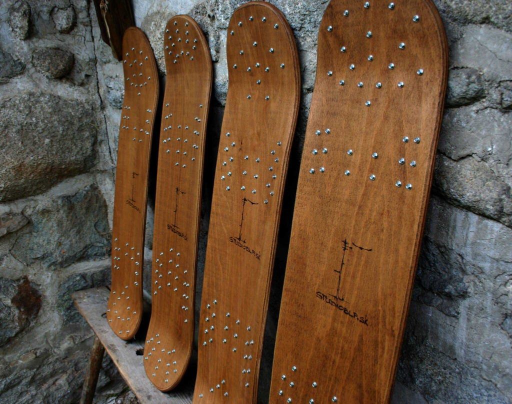 single deck snowskate 